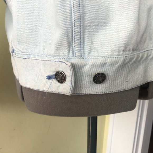 Unisex Vintage Def Leppard Jean Jacket - Picture 5 of 13